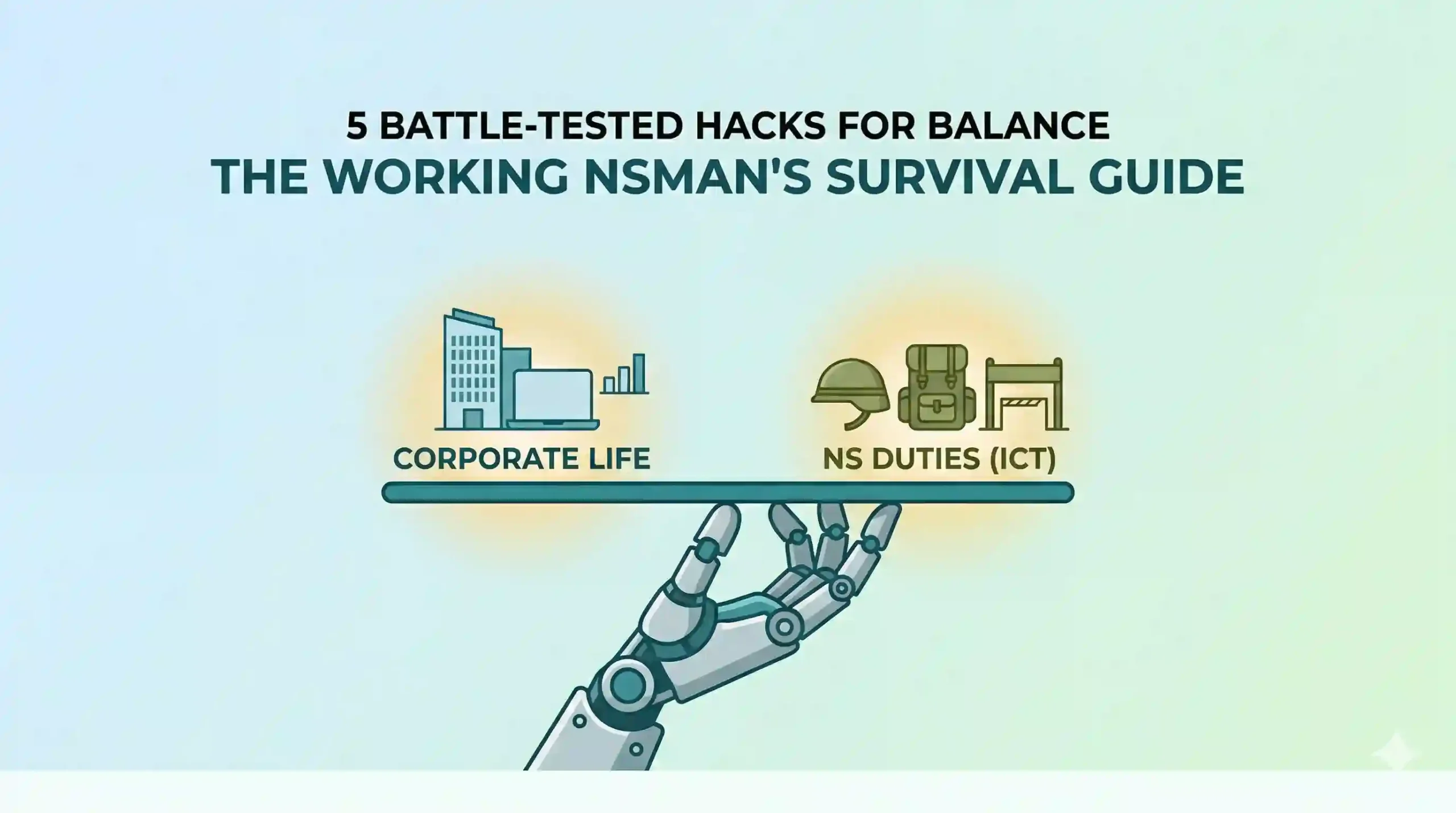 The working NSman survival guide